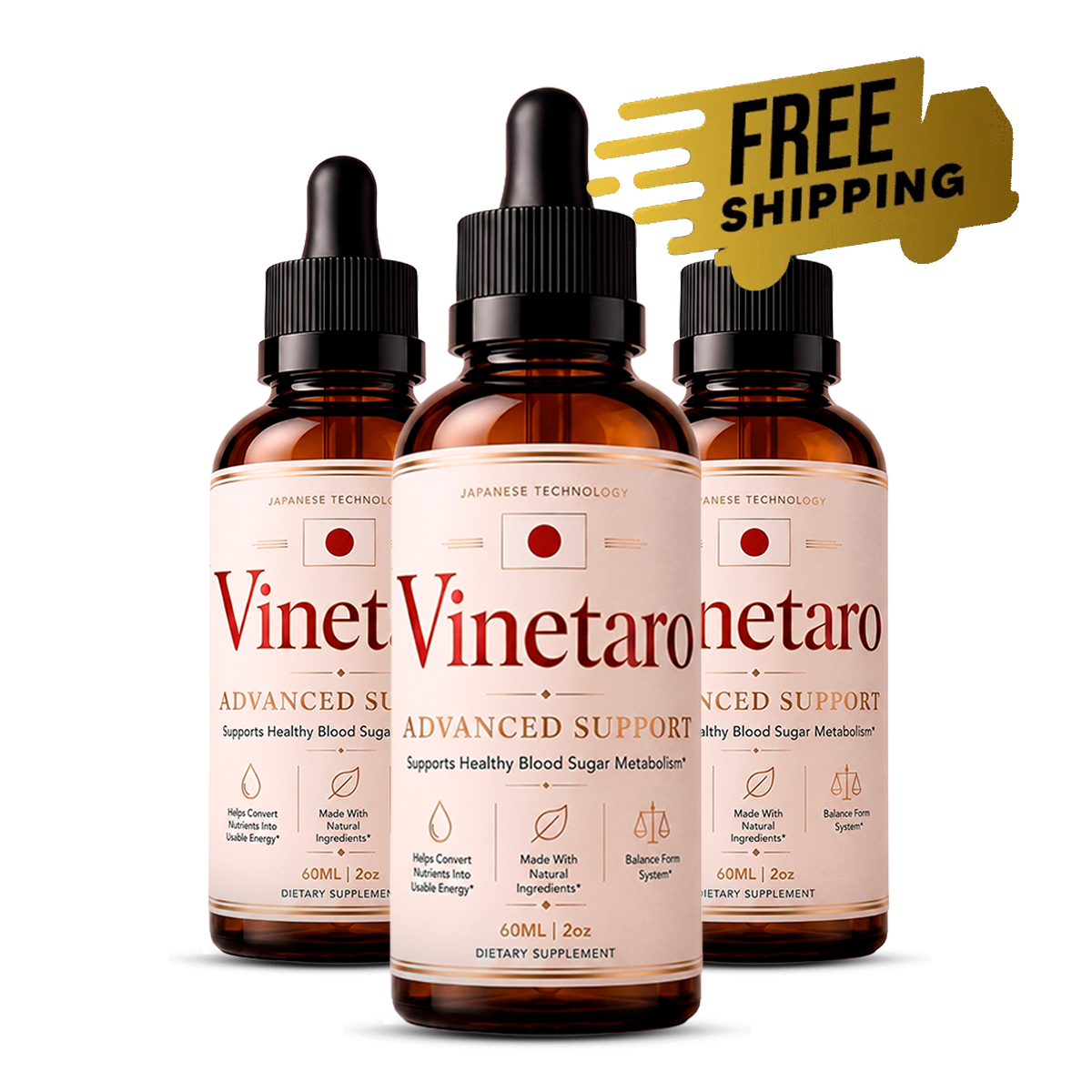 Vinetaro blood sugar support drops